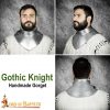 Gothic Knightly Handmade Steel Gorget