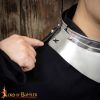 Renaissance Lady Conquistador Small Steel Gorget 16 gauge