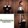 Renaissance Knightly Pauldrons 16 gauge