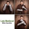 Late Medieval Gothic Knight Gauntlets