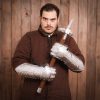 Late Medieval Gothic Knight Gauntlets