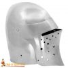 14th century Knight Bascinet Fully Functional BATTLE READY Steel Helmet 16 gauge