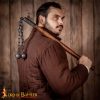 Late Medieval Double Ball and Chain Battle Flail for Reenactments