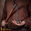 Late Medieval Double Ball and Chain Battle Flail for Reenactments