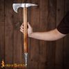 Warrior Sagaris Axe with Hand Forged Carbon Steel Head