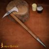 Warrior Sagaris Axe with Hand Forged Carbon Steel Head