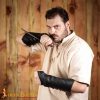 Archer Genuine Leather Single Handed Bracers Functional Arm Protection