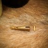Medieval Small Belt End Pure Solid Brass Strap End