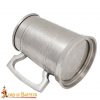 The Adventurer Stainless Steel Beer Mug with Hammered Texture