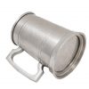 The Adventurer Stainless Steel Beer Mug with Hammered Texture
