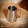 The Adventurer Stainless Steel Beer Mug with Hammered Texture