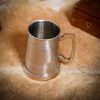 The Adventurer Stainless Steel Beer Mug with Hammered Texture