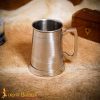 The Adventurer Stainless Steel Beer Mug with Hammered Texture