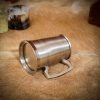 The Adventurer Stainless Steel Beer Mug with Hammered Texture