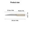 Viking Stainless Steel Knife with Bone Handle