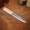 Viking Stainless Steel Knife with Bone Handle