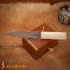 Viking Stainless Steel Knife with Bone Handle