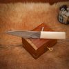 Viking Stainless Steel Knife with Bone Handle