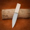 Viking Stainless Steel Knife with Bone Handle