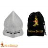 Late Medieval Kettle Hat Helmet in Antique Finish 16 gauge