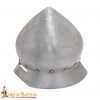 Late Medieval Kettle Hat Helmet in Antique Finish 16 gauge