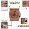 Journal of the Middle Earth Handcrafted Genuine Leather Diary Notes