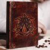 Handcrafted Journal for the Creed of Assassin Genuine Leather Diary Notes