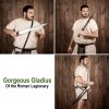 Decorative Roman Gladius Sword with Leather Scabbard