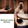 Medieval Belt Coin Pouch Handcrafted from Genuine Leather