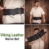 Viking Warrior Waist Belt Handcrafted Genuine Leathercraft