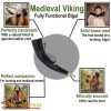 Blowing Horn / pibole / Hunting Call Genuine Ox Horn with Brass Mouthpiece