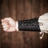 Medieval Handcrafted Genuine Leather Bracers