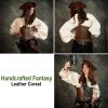 Anne Bony Handcrafted Under - bust Leather Corset