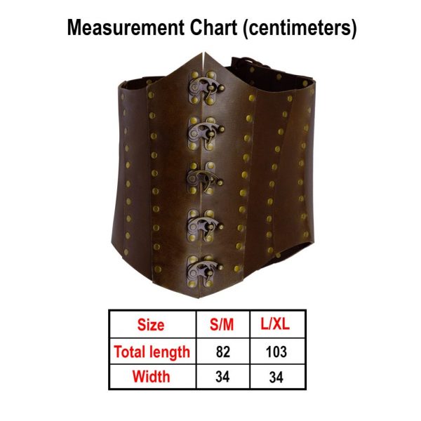 Anne Bony Handcrafted Under - bust Leather Corset