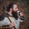 Medieval Viking Drinking Horn crafted from Authentic Ox horn