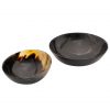 Medieval Viking Paired Horn Bowls Handcrafted Genuine Horn Accessory