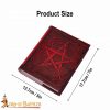 Medieval Pentacle Journal Handcrafted Genuine Leather Diary Notes