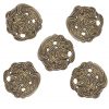 Viking Greiftier Antique Brass Leather Mounts