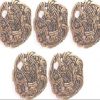 Viking Greiftier Antique Brass Leather Mounts