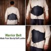 Warrior Broad Waist Belt Handcrafted from Genuine Leather