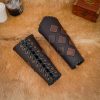 Fantasy Bracers Handcrafted Genuine Leathercraft for LARP and Cosplay