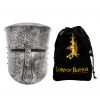 Medieval Crusader Antique Helmet with Padded Liner