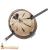 Medieval Crusader Antique Helmet with Padded Liner