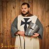 Medieval Crusader Antique Helmet with Padded Liner