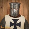 Medieval Crusader Antique Helmet with Padded Liner
