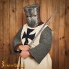 Medieval Crusader Antique Helmet with Padded Liner