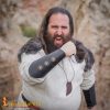 Viking Feasting Hand Forged Knife with Genuine Leather Sheath
