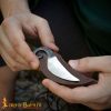 Viking Feasting Hand Forged Knife with Genuine Leather Sheath