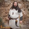 Viking Feasting Hand Forged Knife with Genuine Leather Sheath