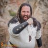 Viking Feasting Hand Forged Knife with Genuine Leather Sheath